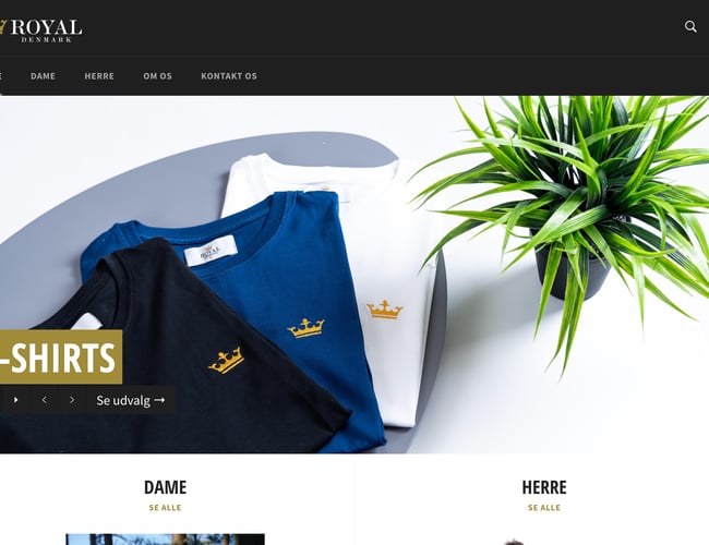 Tøjbrand med tilhørende webshop, sociale medier og varelager