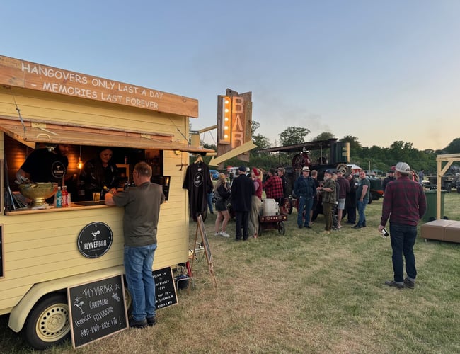 Mobilbar koncept, inkl hjemmeside og varelager