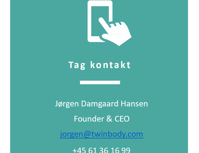 Twinbody: App / socialt medie for vægttab med +290.000 registrerede brugere