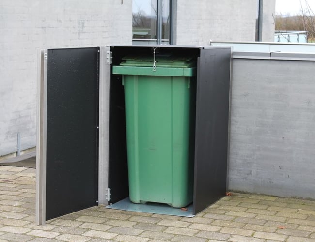 Kendt fra Idé Nyt! Verdens mest elegante skraldespandsskjuler inkl. webshop. 