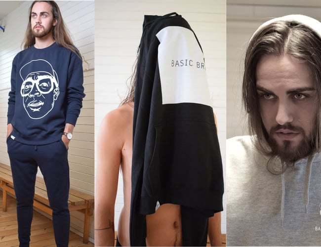 basicbros.dk - Webshop med eget brand indenfor streetwear - Varelager inkluderet!  