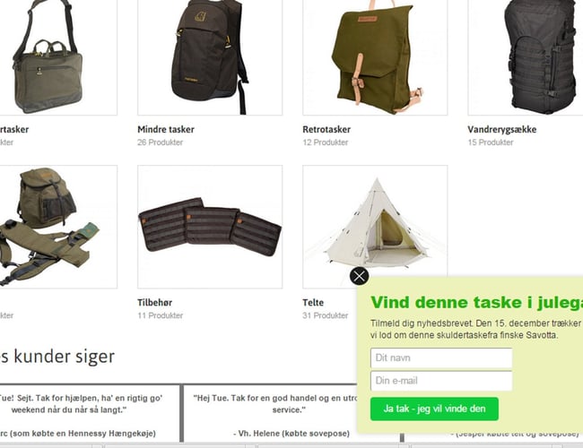 Start 2015 med din egen outdoorwebshop - 