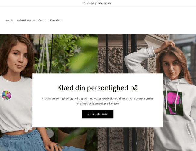 Salg af webshop Mesty.dk - Omsat for små 8000 kr.