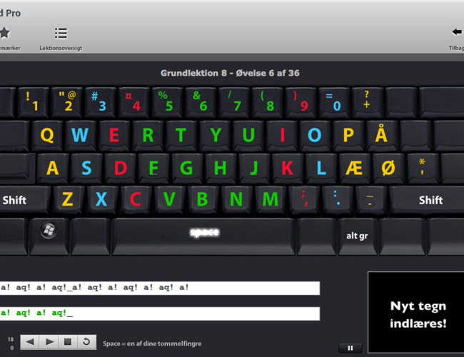 E-LEARNING PLATFORM OG INTERNATIONAL SKALERBART KONCEPT