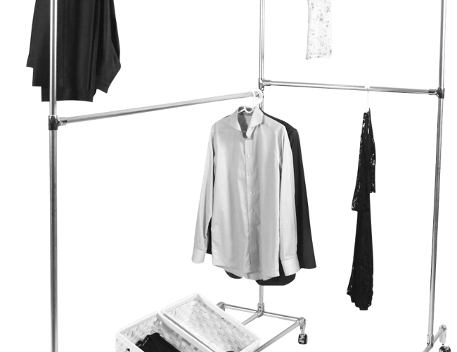 Salg af unik tøjstativ løsning (mere fleksibelt alternativ til vandrør)