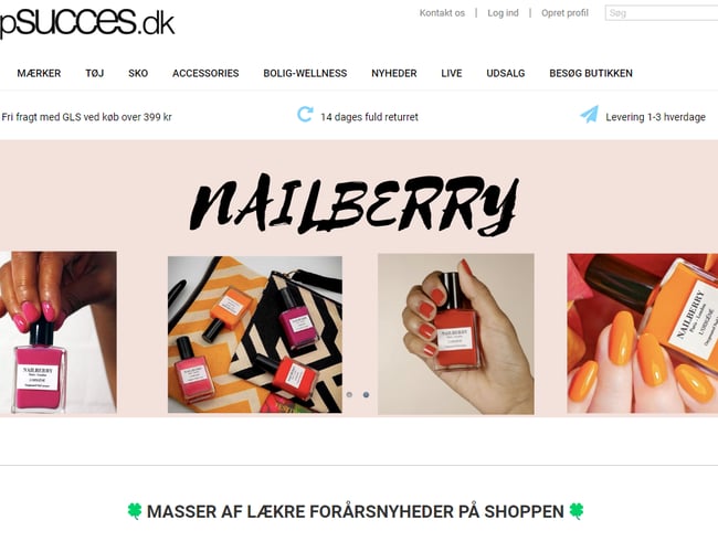 Lækker tøjbutik og webshop sælges.