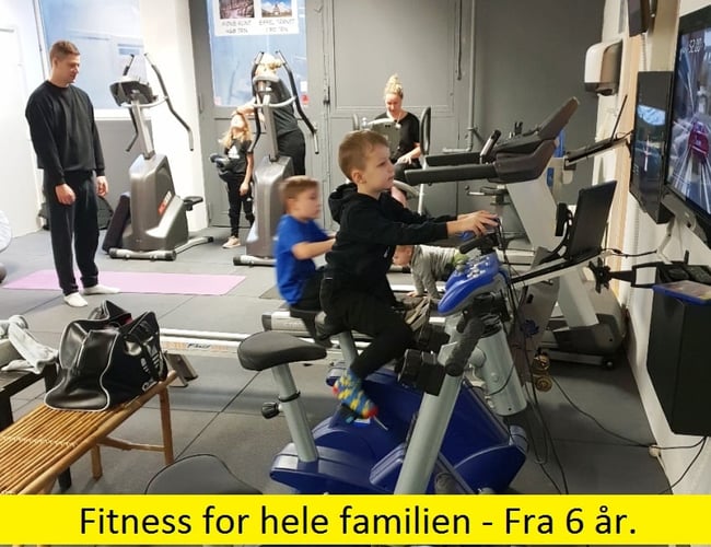 Franchise Familie Fitness Center Koncept - Hele landet - Børn fra 5-6 år.