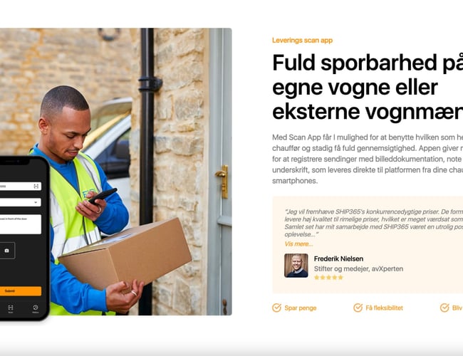 Bliv medejer hos SHIP365: Få en andel i en innovativ virksomhed