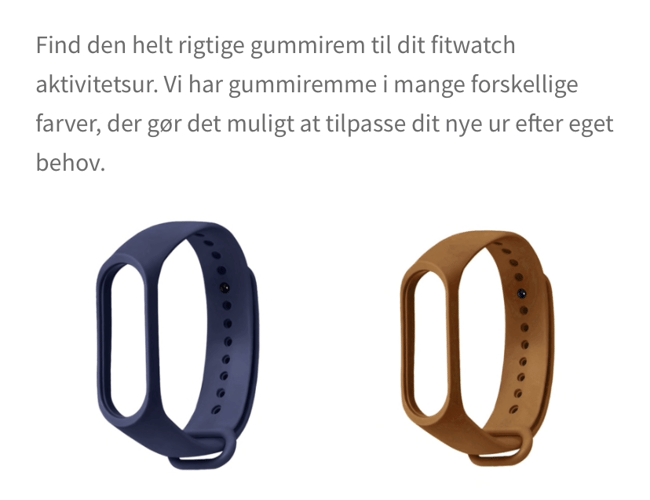 Køreklar webshop med salg af aktivitetsure