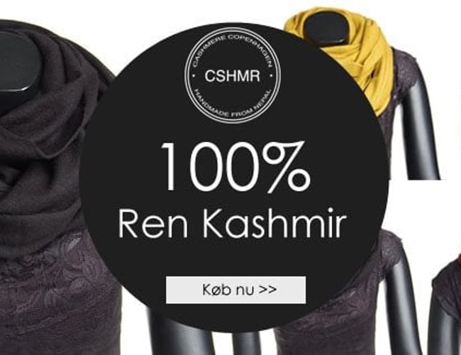 Veletableret webshop med salg af tørklæder