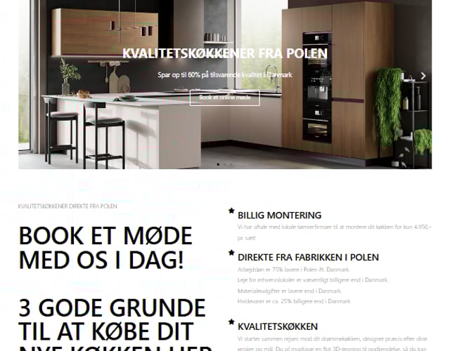 Profitabel formidlingsside mellem håndværkere og kunder i hele landet