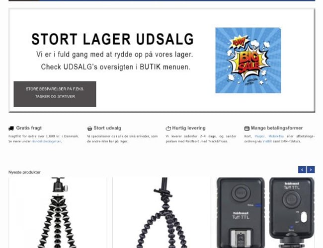 Webshop med 4.000 kunder