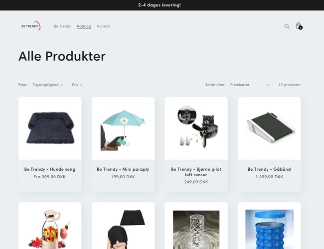 Køreklar webshop | Stort udviklingspotentiale | Indenfor boligforbedring
