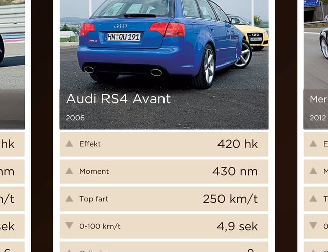 Mobilspil baseret på "Bilkort" til iPhone og Android