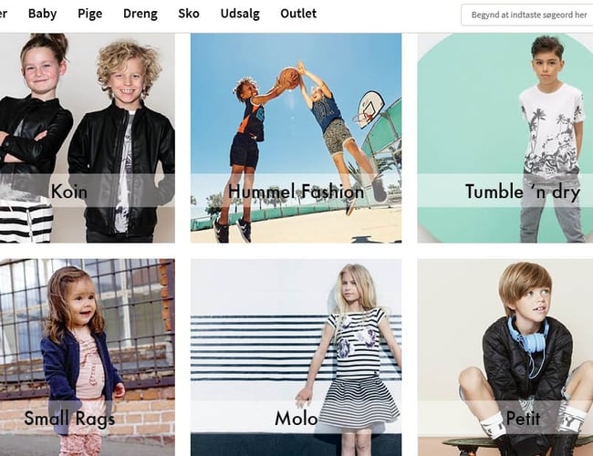 Børnetøjs webshop/butik i fin vækst 