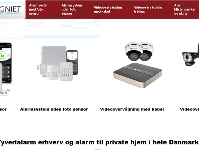 Alarm webshop fra 2009 sælges