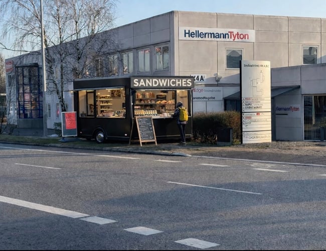 LEDIG PLADS TIL FOODTRUCK ELLER UBEMANDET CONTAINERBUTIK 