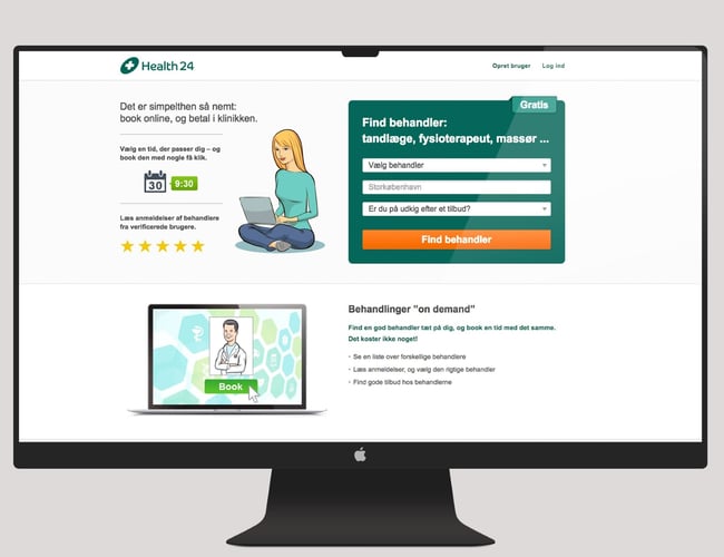 Danmarks mest ambitiøse markedsplads for sundhedsservices søger investor / partner