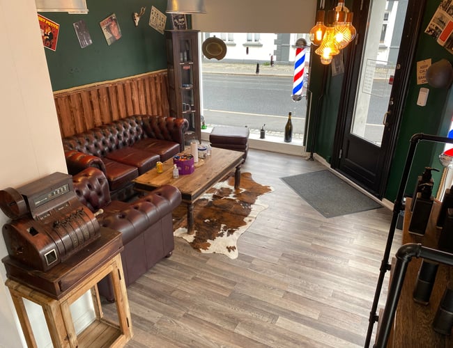 Barbershop i Kolding  - Månedlig omsætning 70-80.000 kr. 