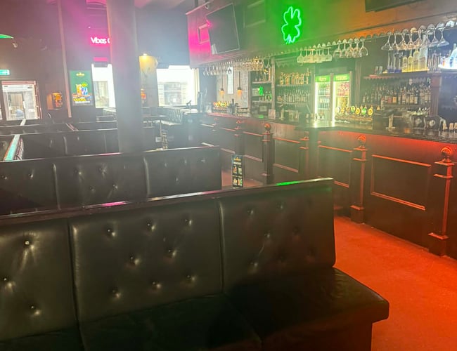 Irish pub - overdrages - Ingen nøglepenge