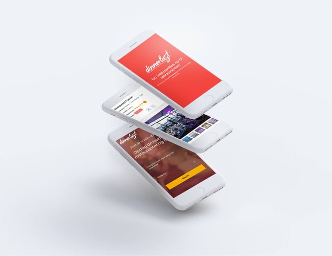 Restaurationsportal og køreklart abonnementskoncept til salg - Høj organisk trafik