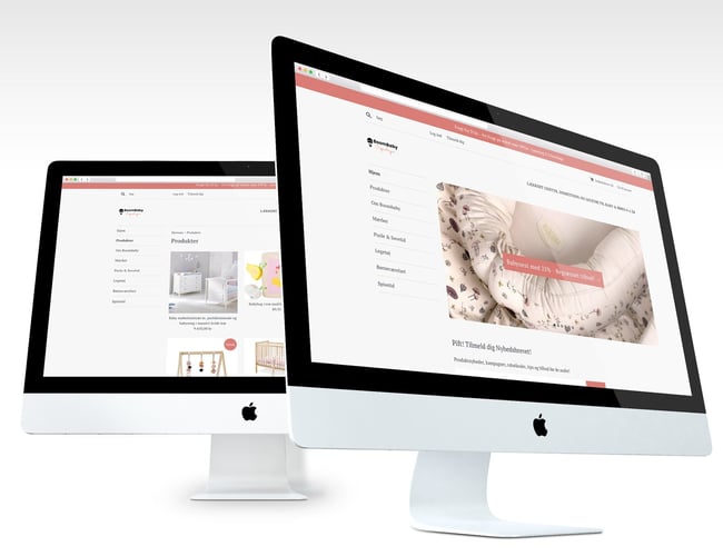 Boombaby.dk lækker nystartet Baby-/Børnewebshop sælges - Shopify 