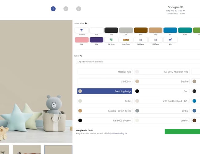 Vildmedmaling.dk - Salg af maling og tilbehør online - Omsætning 1 million kroner 