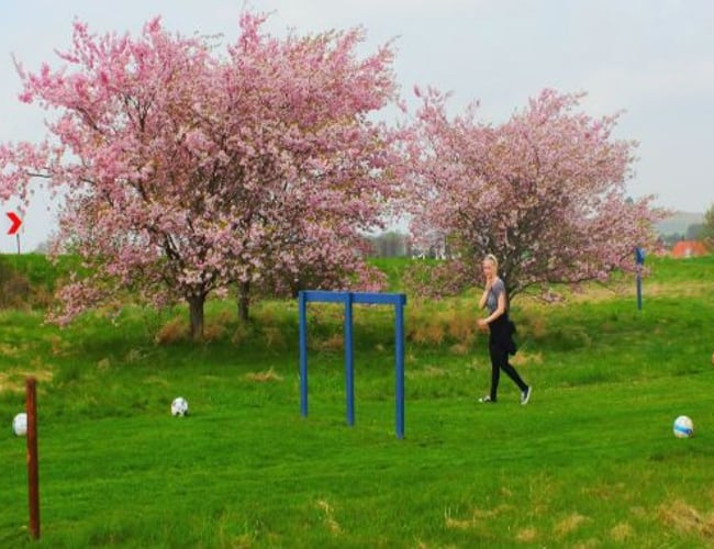 Veldrevet Fodboldgolfbane