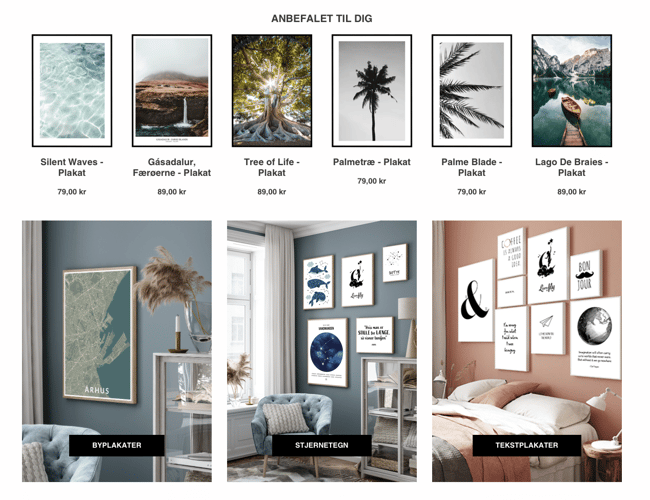 Bareplakater.dk Plakat webshop til salg