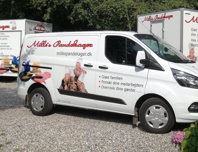 Foodtrucks med pandekager - en festlig levevej - Omsætning: 850000 kr. bruttoavance over 80%