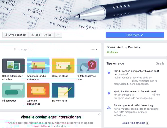 Affiliate side til salg