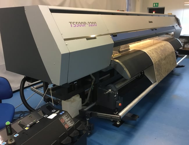 Produktionsvirksomhed indenfor industrielt digitalt tryk på tekstiler