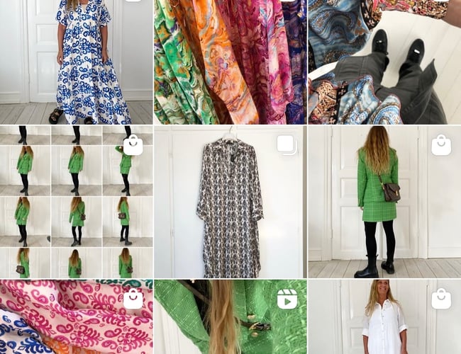 Notable.dk - veletableret tøj webshop til kvinder - Omsætning 2021: 719.728 kr. - 14,5 tusind Instagram følgere