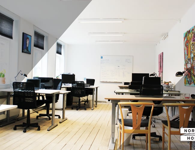 Virksomhed der driver overskudsgivende kontorfællesskab til salg