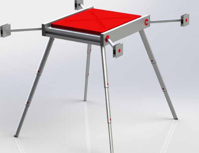 Patenteret arbejdsbord til håndværkeren og gør den selv manden