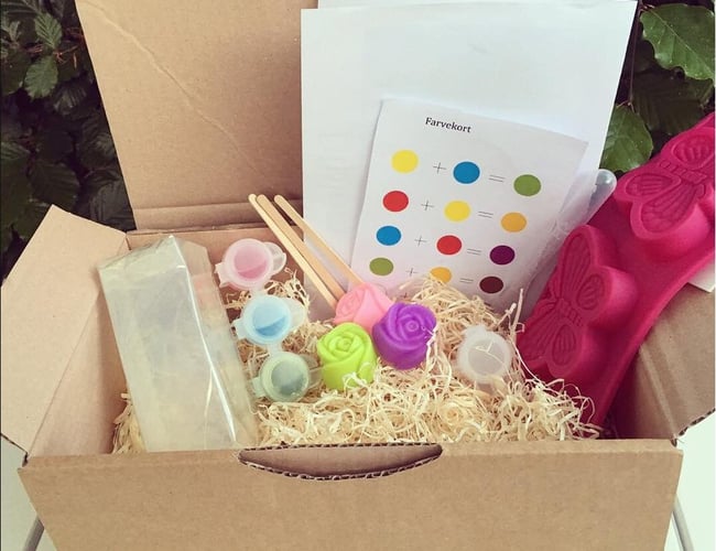 Webshop med salg af komplette DIY projekter - Omsætning: 122.000 DKK (boxe og events)