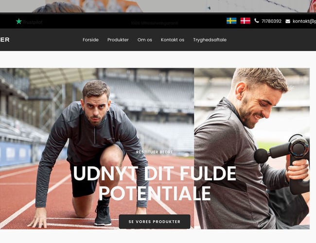 Painhunter.dk og Painhunter.se sælges. Overskud før SKAT: 1.109.549 kr. - Private-label massagepistoler