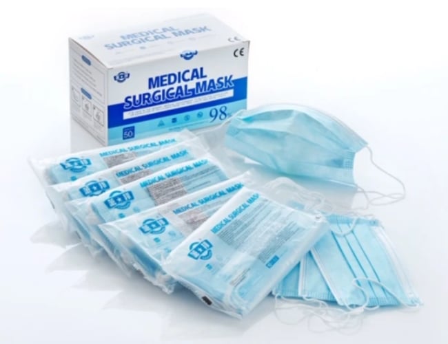 Køreklar webshop med corona relateret produkter sælges - Mundbind type IIR