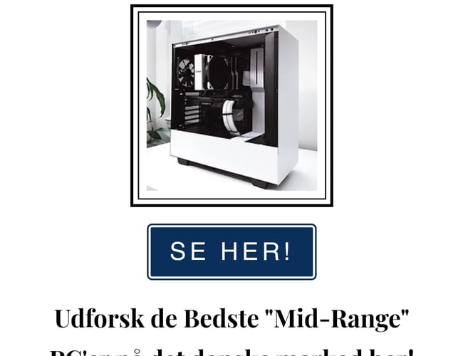 Affiliate marketing side - Techgeek.dk