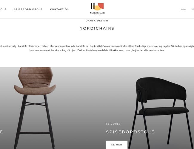 NORDICHAIRS.DK - Dropshipping af designer stole med dansk leverendør!