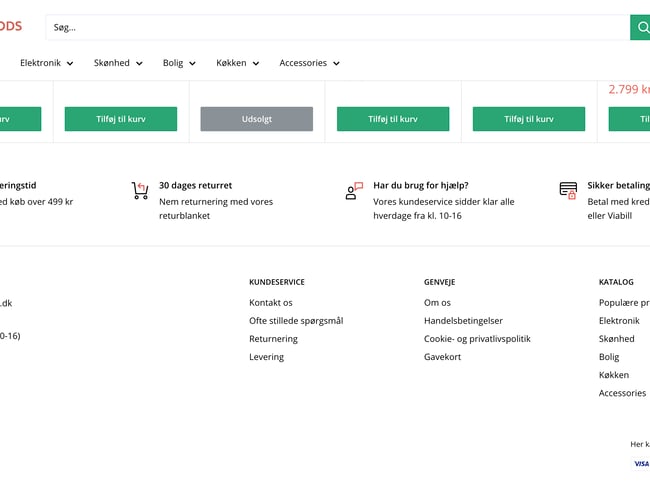 mygoods.dk - Dropshipping webshop med +29.000 forskellige varer - Omsætning på 45.000 kr.