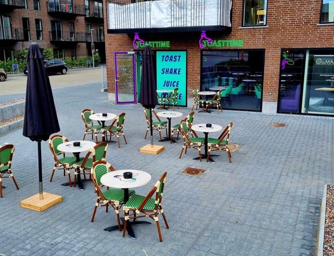 Helt ny juicebar til salg - Ligger centralt i Søborg - Husleje 7.916 kr.- eksklusiv moms.
