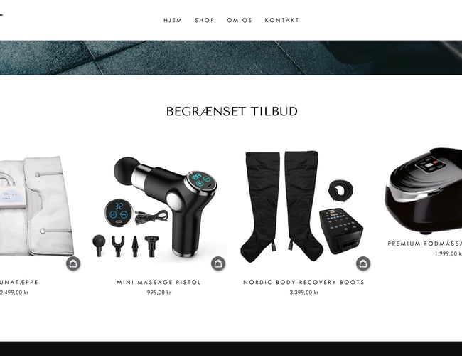 Nordic-Body fitness dropshipping virksomhed med stort potentiale! 