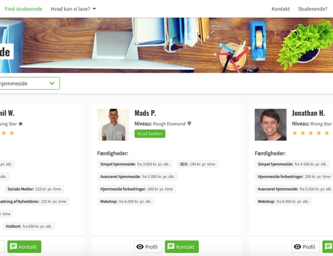 Skalérbar platform --> +100.000 omsætning med indsats på 1 time om måneden