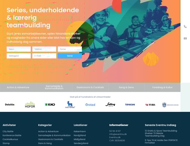 Skalerbar Teambuilding Platform Med Stort Vækst Potientiale 