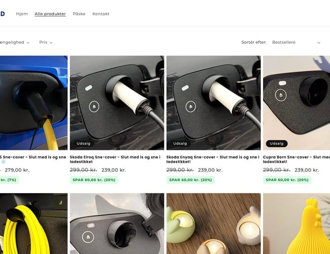 Profitabel 3D-print webshop