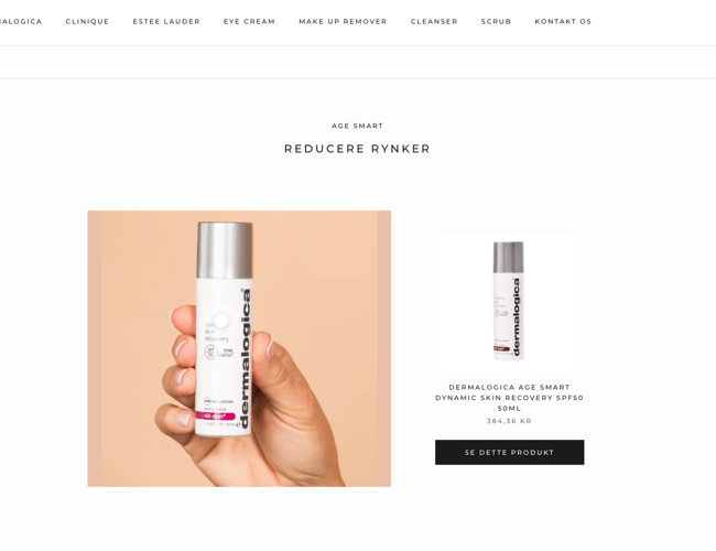 Køreklar Hudpleje webshop - med dropshipping leverandør!