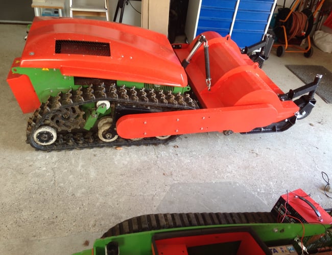 Rettigheder til maskine til pleje af grønne områder