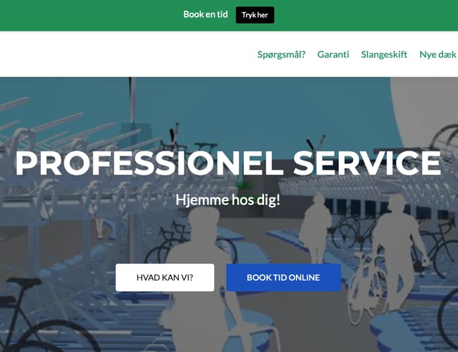 Danmarks ældste Mobile cykelforretning sælges. (EST 2011)