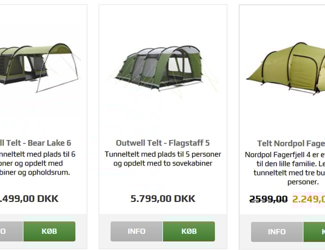 Gammel stabil webshop med god omsætning